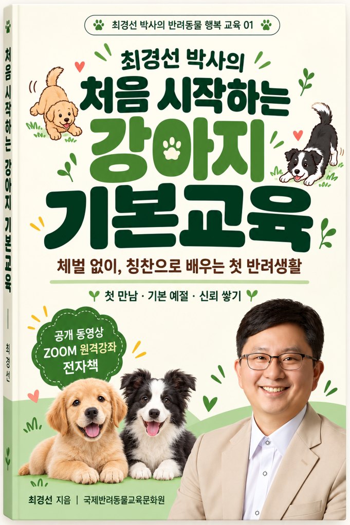 처음 시작하는 강아지 기본교육