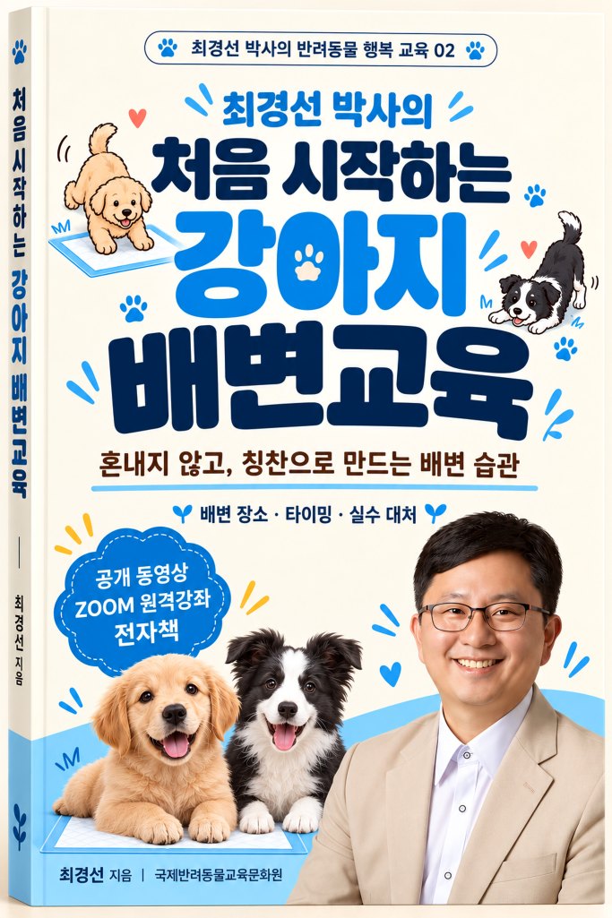 처음 시작하는 강아지 배변교육