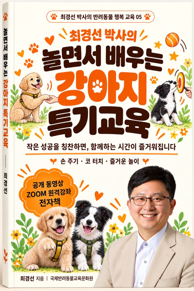 놀면서 배우는 강아지 특기교육